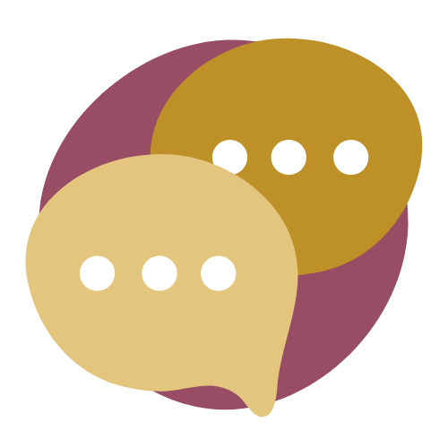 Cartoon speech bubbles